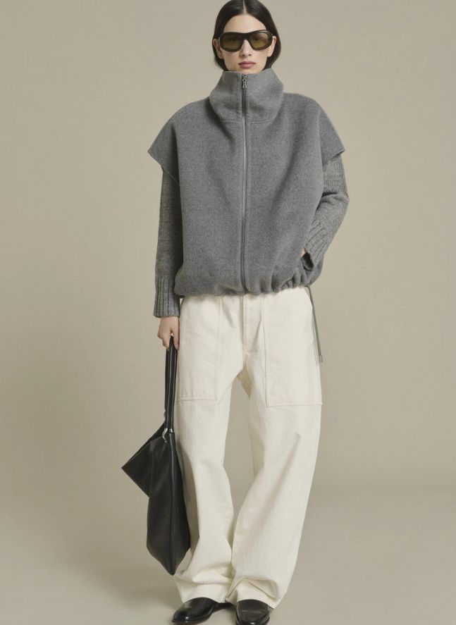 Veste Juno Laine | Gris clair