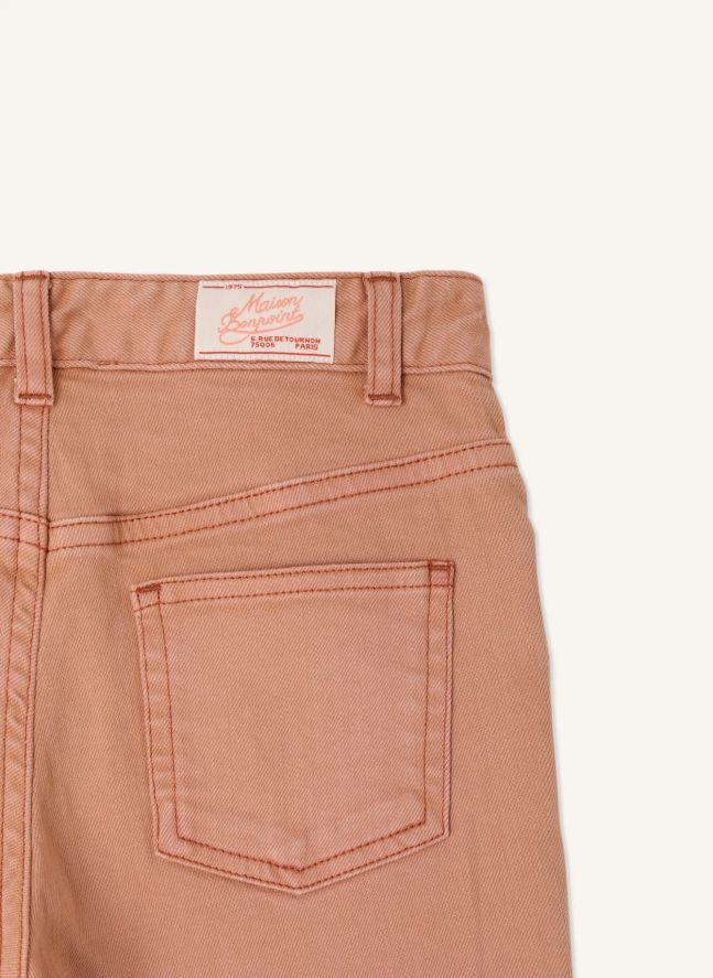 Pantalon Jayjay Coton Bio | Vieux Rose