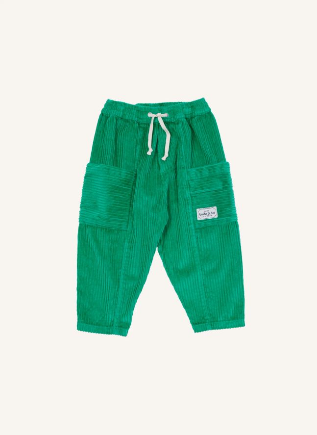 Pantalon Velours Côtelé - Exclusivité Smallable | Vert