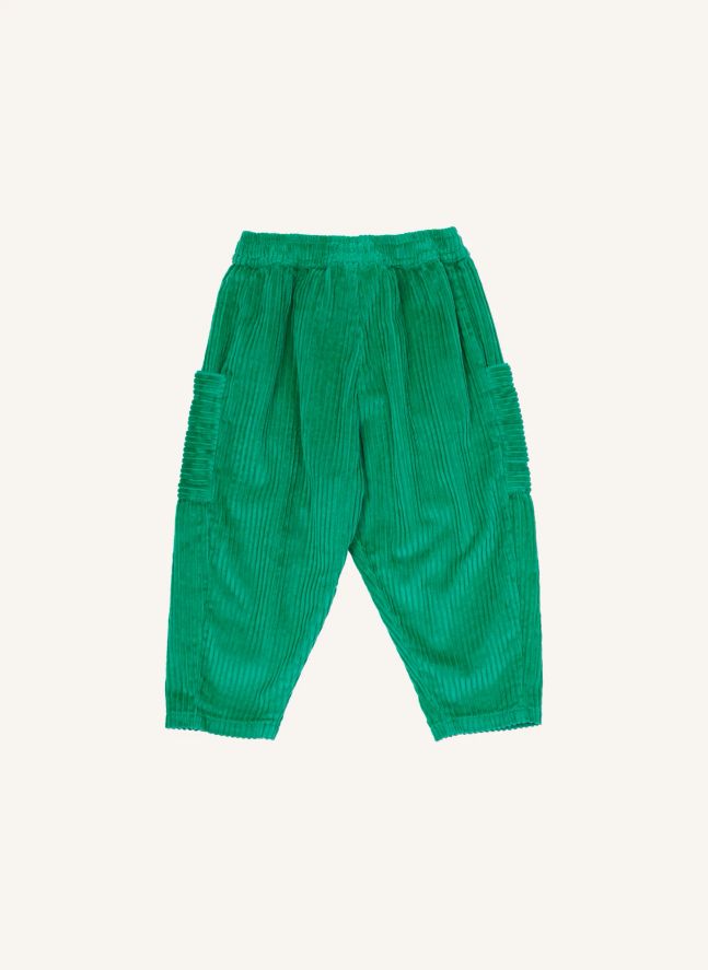 Pantalon Velours Côtelé - Exclusivité Smallable | Vert