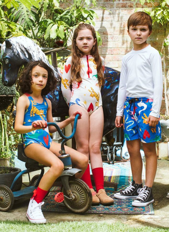 Maillot de Bain Manches Longues Imagination | Crème