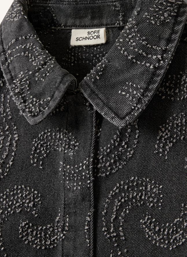 Chemise Nashsy | Gris anthracite