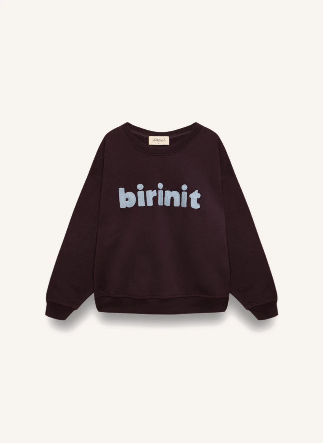 Sweat Birinit Coton Bio | Prune