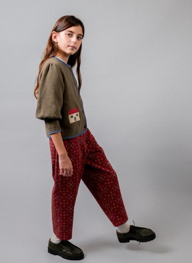 Pantalon Ribera Coton Bio | Bordeaux