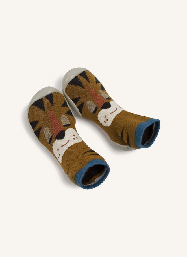 Chaussons Tigrou | Camel