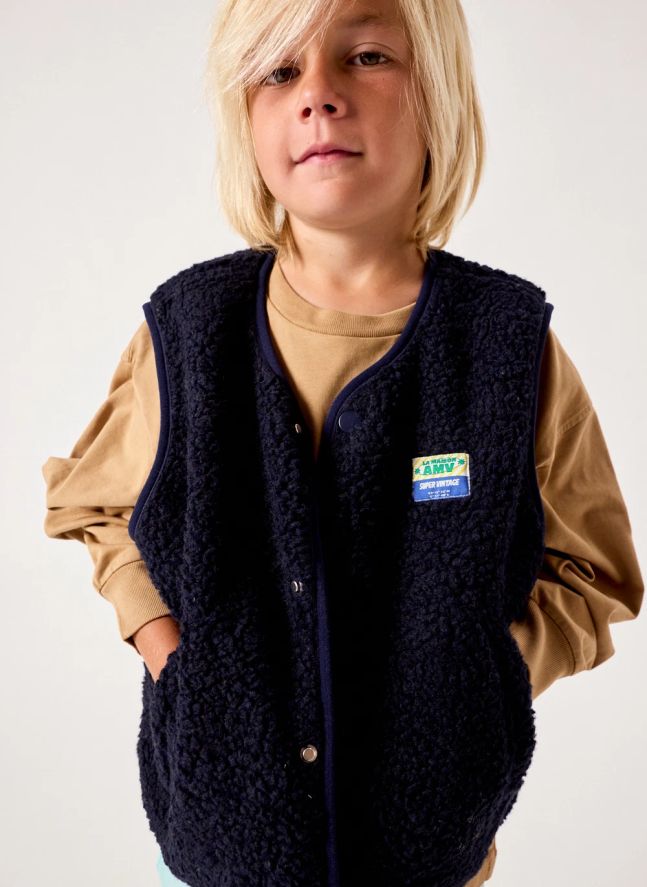 Gilet Hoktown Fibres Recyclées | Bleu marine