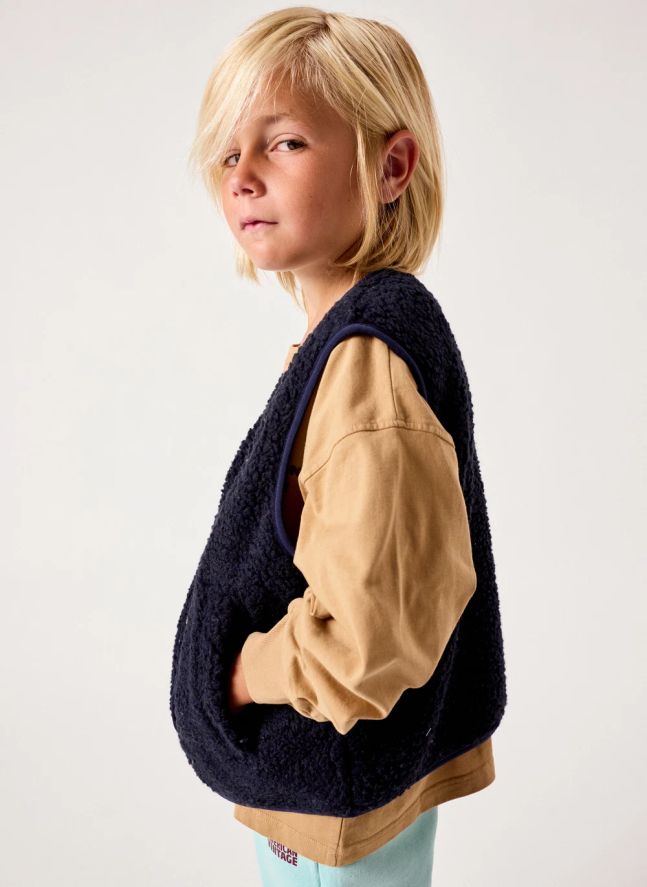 Gilet Hoktown Fibres Recyclées | Bleu marine