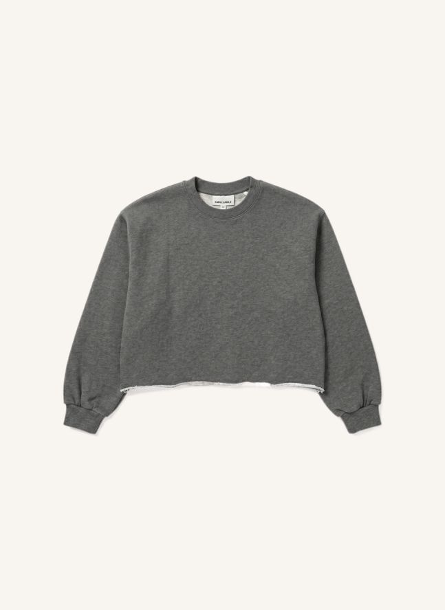 Sweat Kensington Coton Bio | Gris chiné