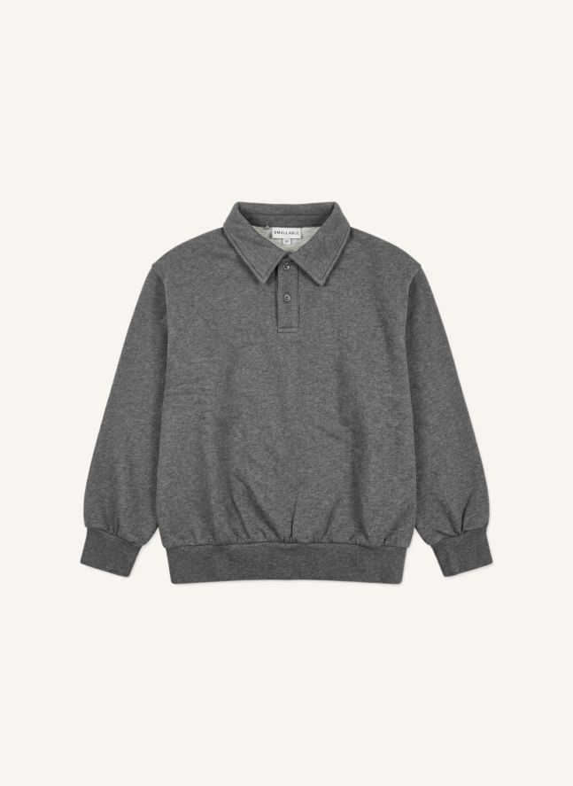 Polo Langford Coton Bio | Gris chiné