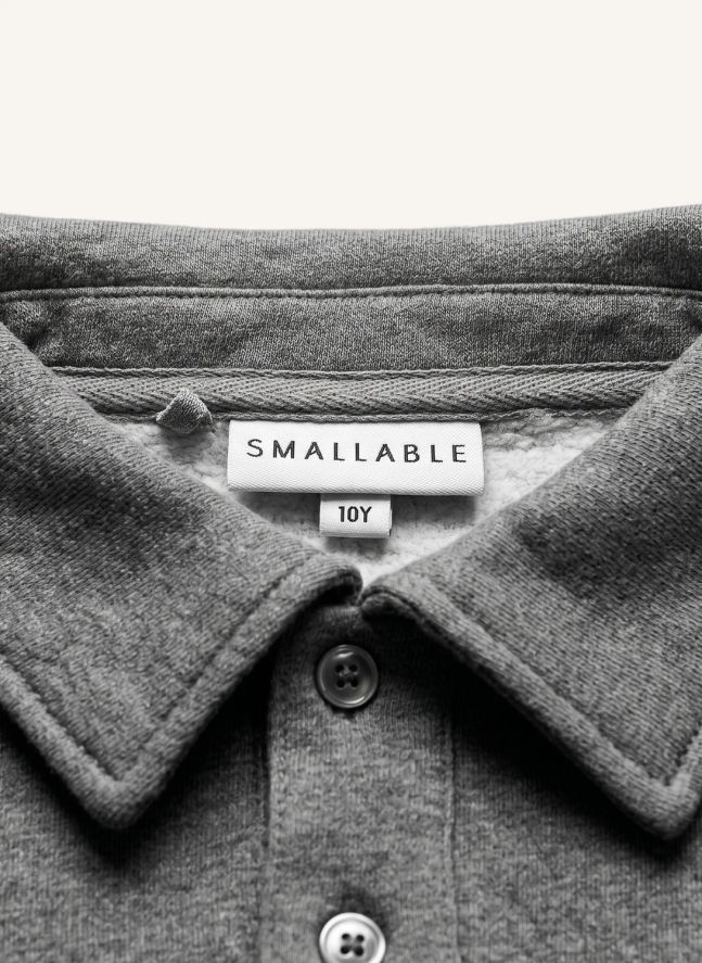 Polo Langford Coton Bio | Gris chiné