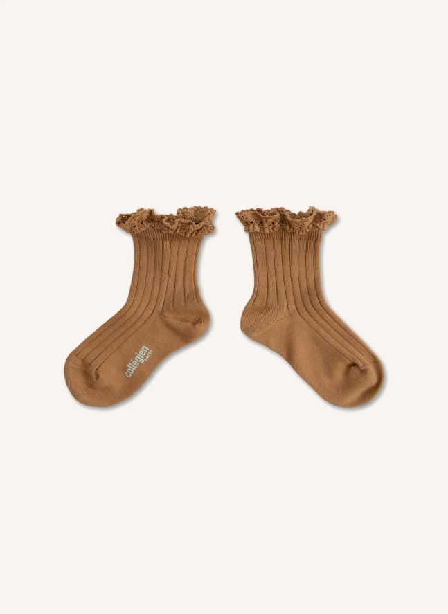 Chaussettes Lili | Marron