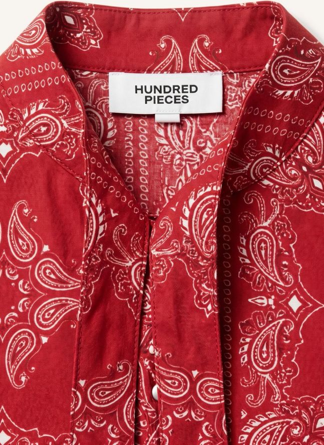 Vestido Romy Bandana | Rojo Oscuro