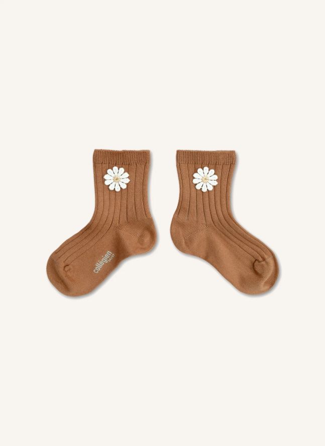 Chaussettes Bérénice | Marron