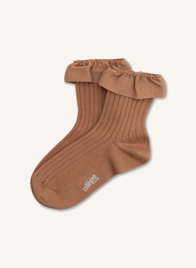 Chaussettes Ludivine | Marron