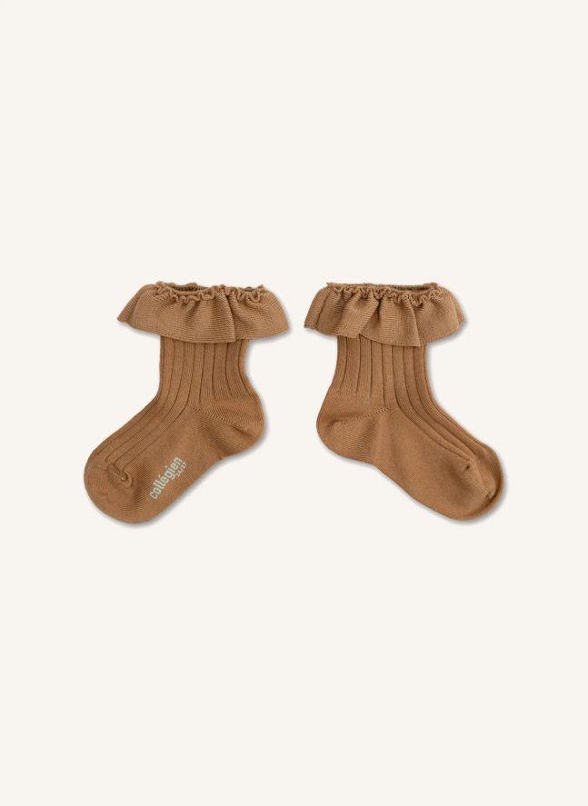 Chaussettes Ludivine | Marron