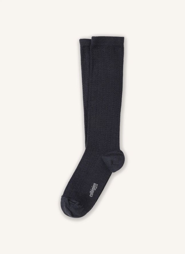 Chaussettes Adele Laine Mérinos | Gris foncé