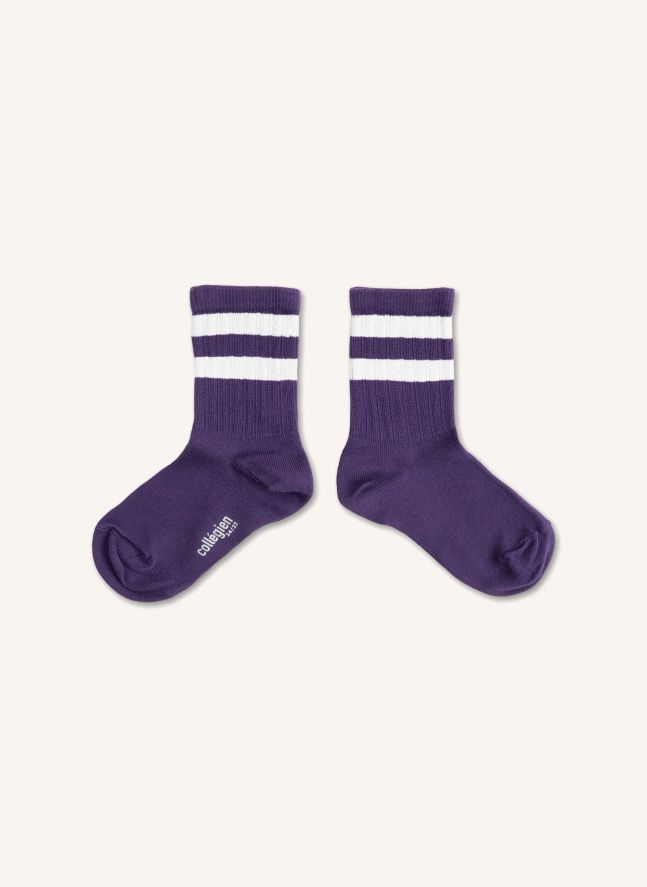 Chaussettes Nico | Myrtille