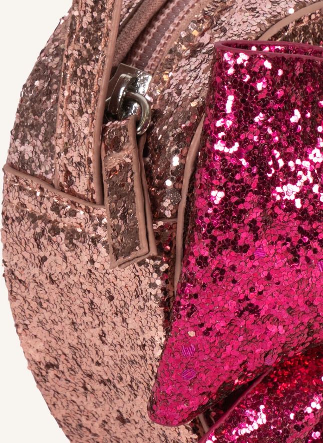 Sac Sequins Tut Nœud | Rose