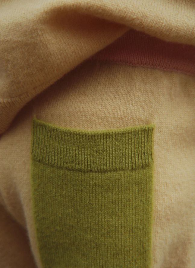 Pantalon Colletti Laine | Jaune