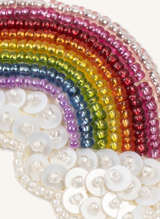 Barrette Arc-en-Ciel | Rose