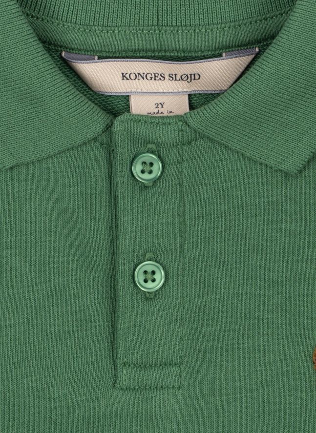 Polo Spotty Chiot Coton Bio | Vert