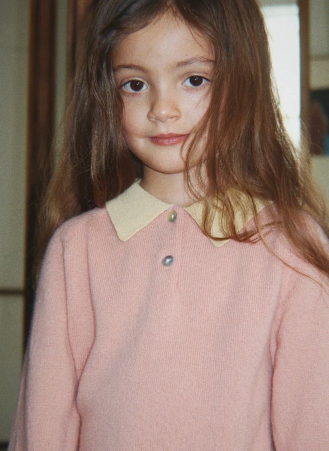 Polo Basi Laine | Rose