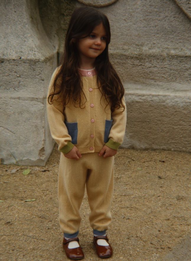 Pantalon Colletti Laine | Jaune