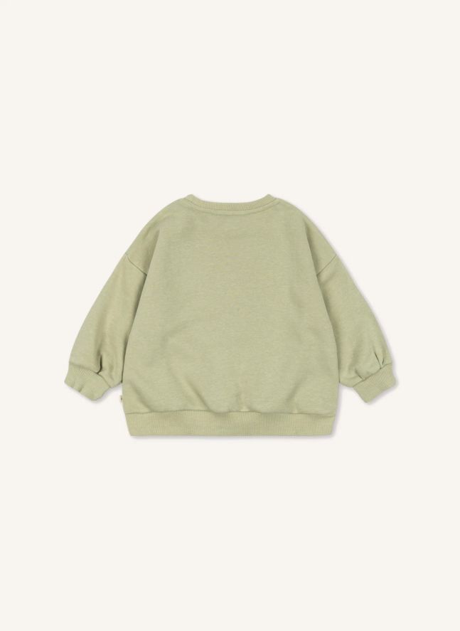 Sweat Lou Tigres Coton Bio | Sauge