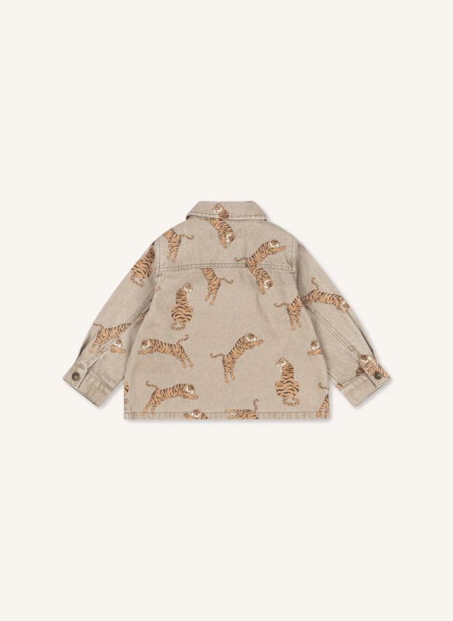 Chemise Magot Tigres Denim Coton Bio | Beige
