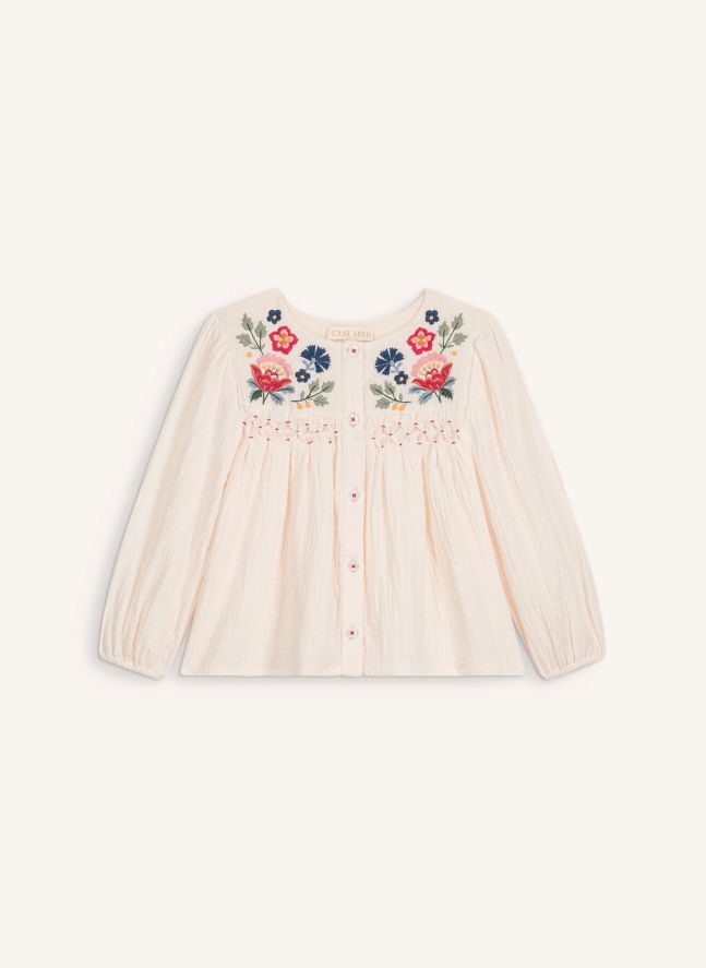 Blouse Kerstin Coton Bio | Crème