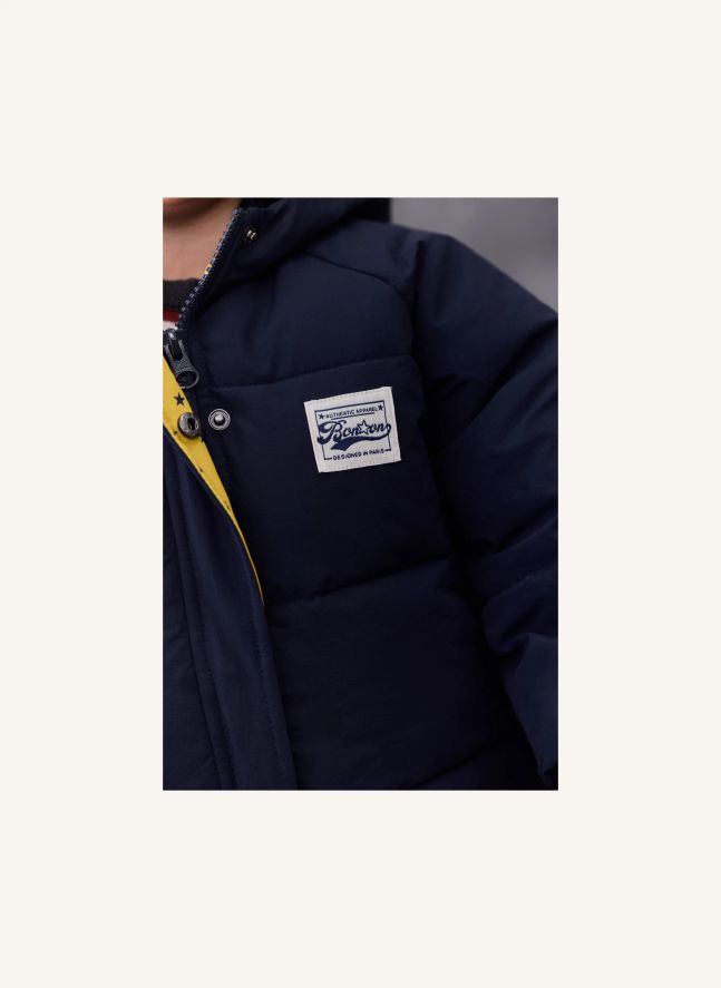 Parker Baby Coat | Navy blue