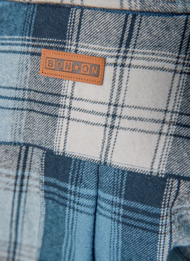 Surchemise Peace Carreaux | Bleu