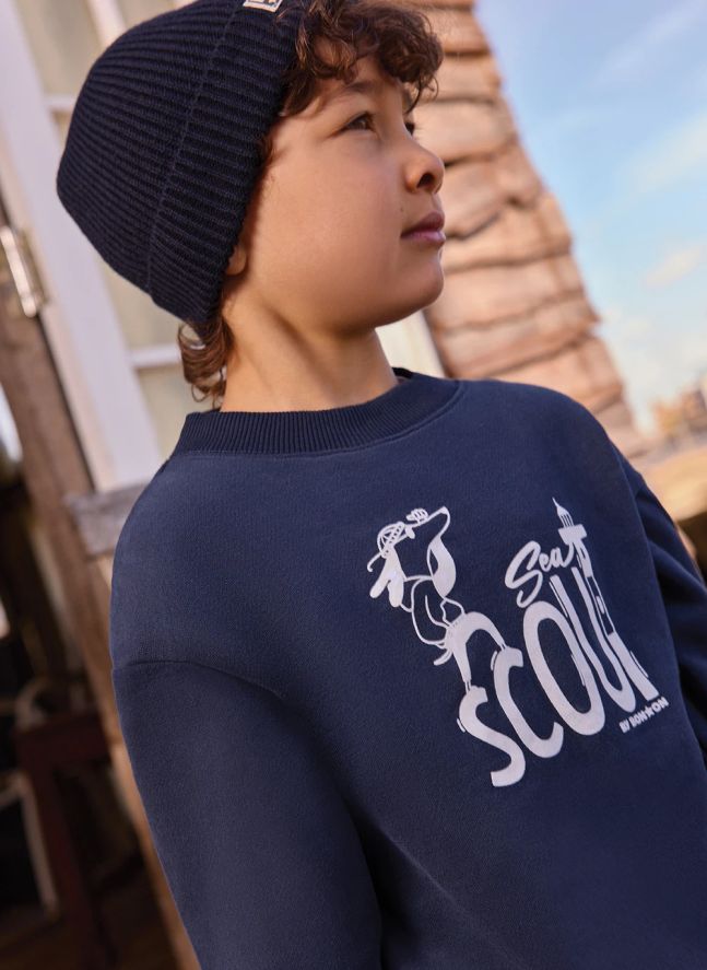 Sweat Laurel Sea | Bleu marine
