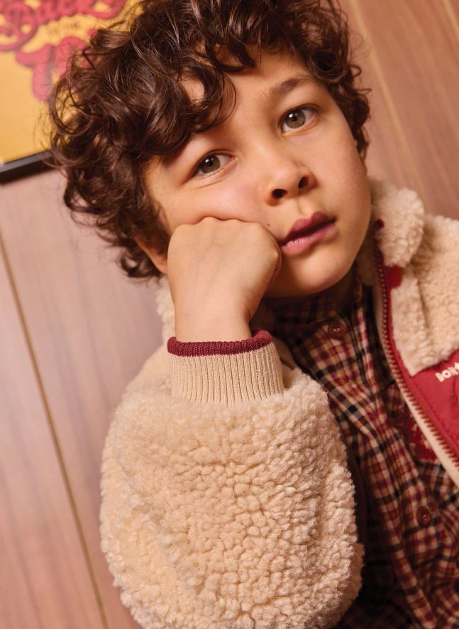 Pao Sherpa Jacket | Beige