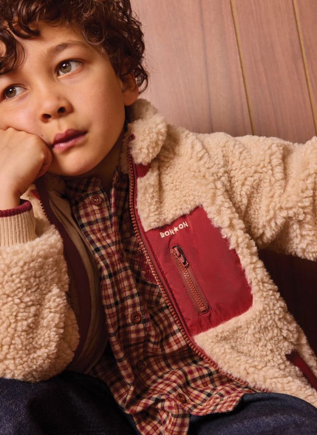 Pao Sherpa Jacket | Beige