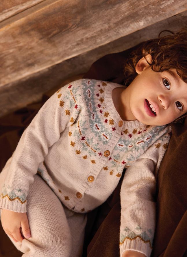 Toudou Cardigan and Legging Set | Chalk