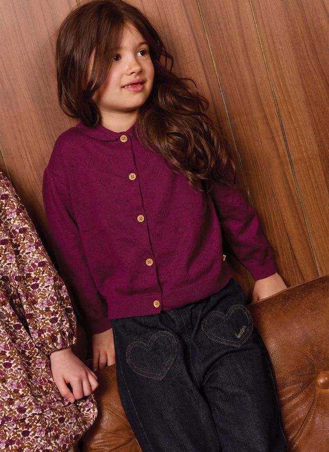 Cardigan Lilou | Violet