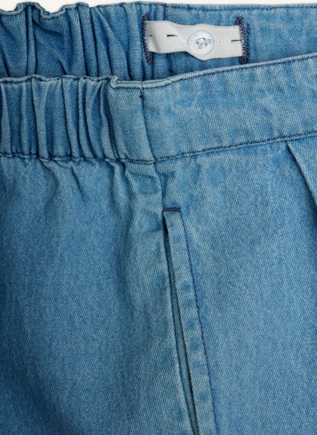 Jean Mouffette Coton Bio | Bleu