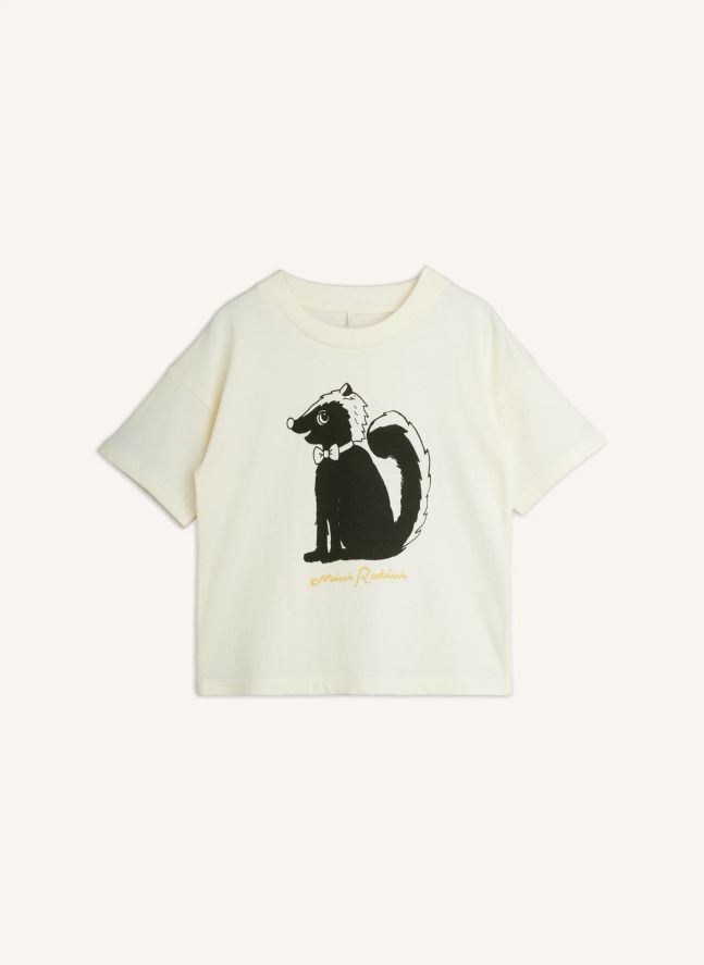 T-shirt Mouffette Coton Bio | Ecru