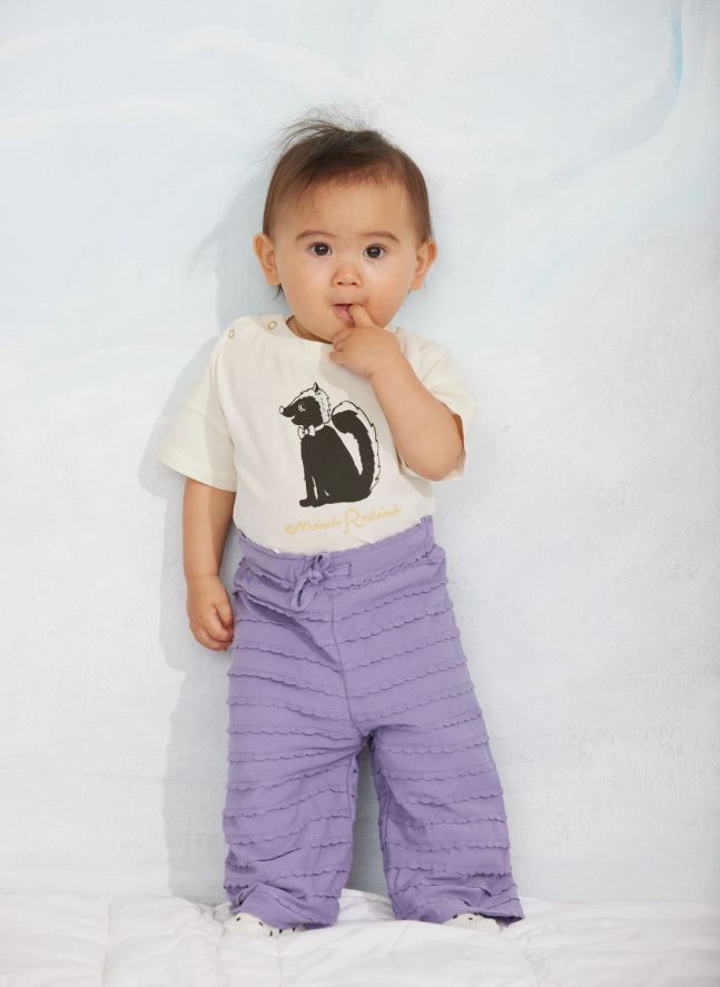 T-shirt Mouffette Coton Bio | Ecru