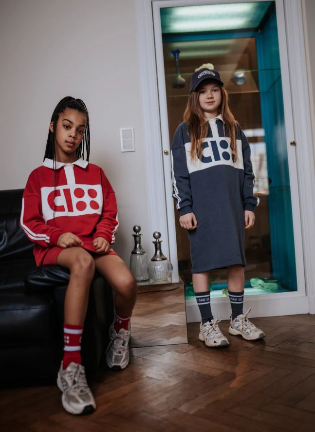 Chaussettes Logo | Gris