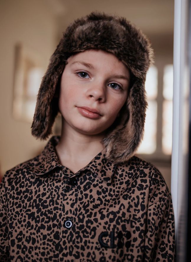 Surchemise Logo Leopard  | Marron