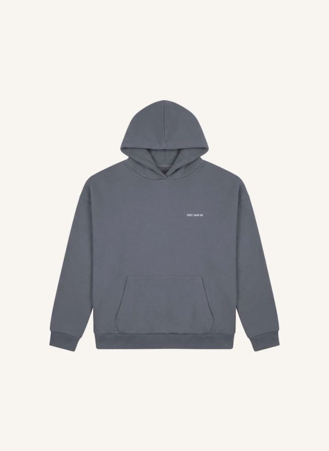Sweat Capuche Same Kid Coton Bio | Gris