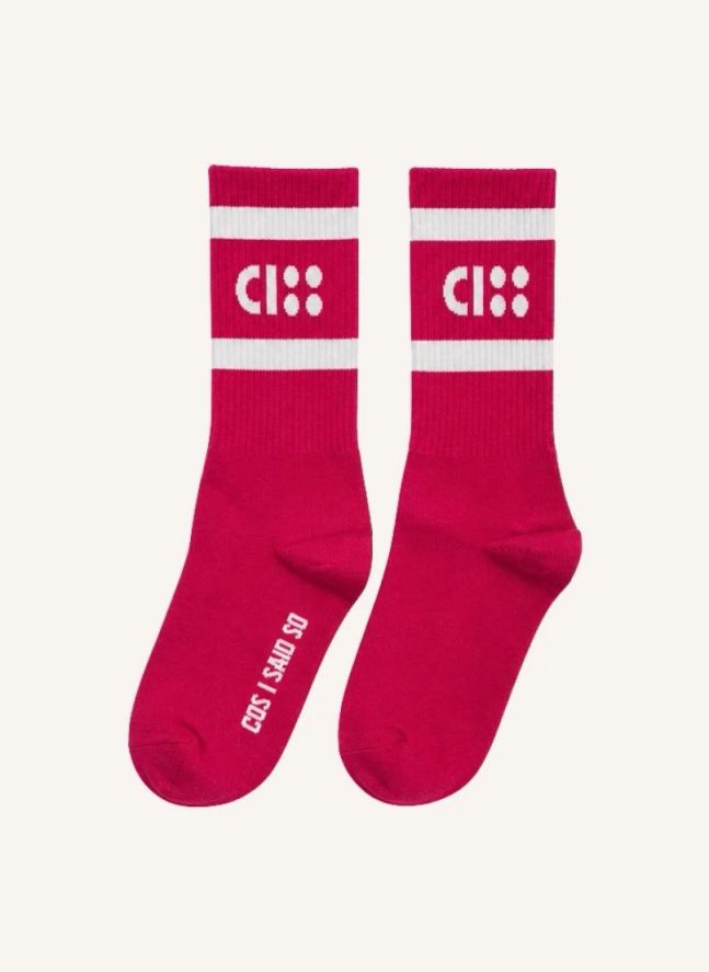 Chaussettes Logo | Rouge