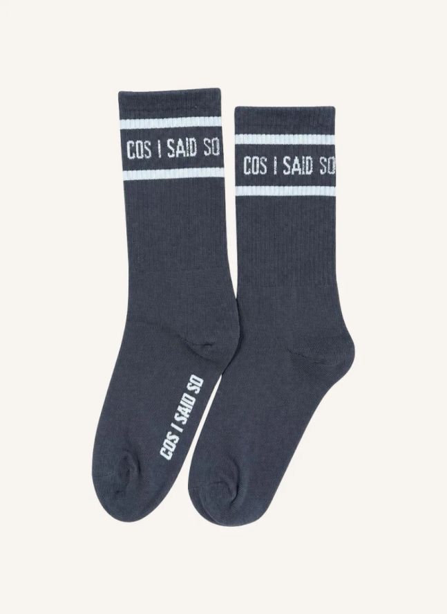 Chaussettes Logo | Gris