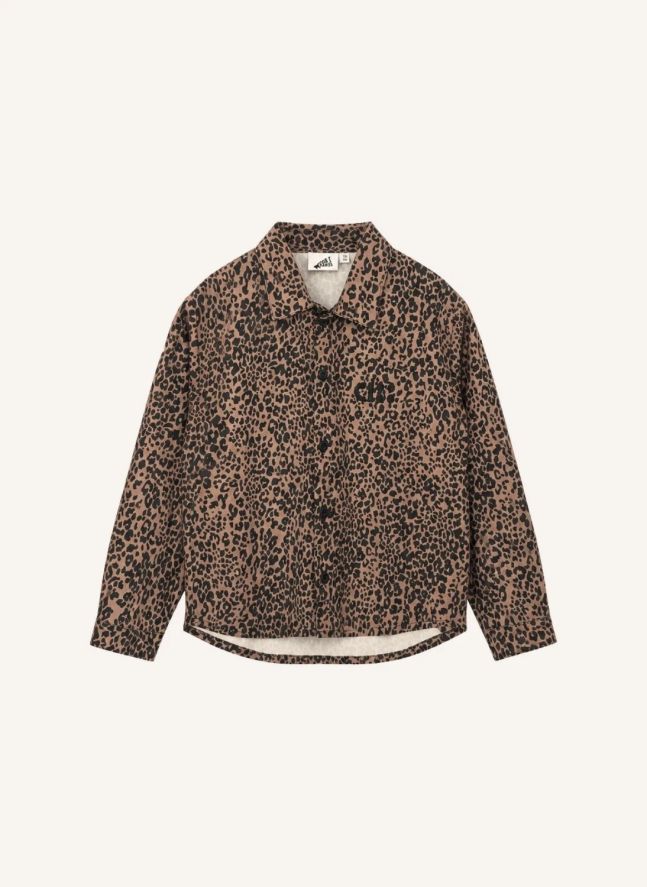 Surchemise Logo Leopard  | Marron
