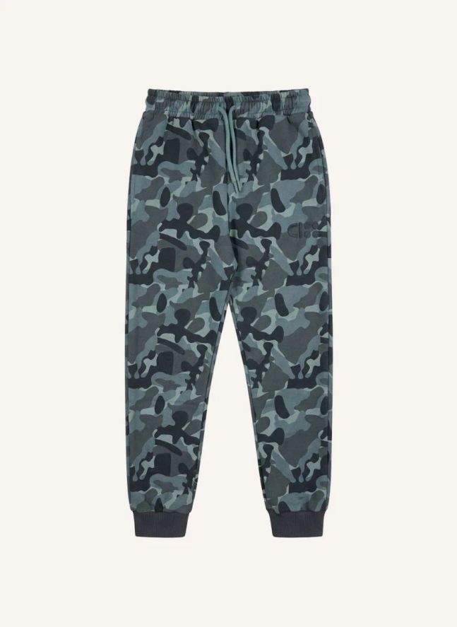 Jogger Camo Militaire Coton Bio | Gris