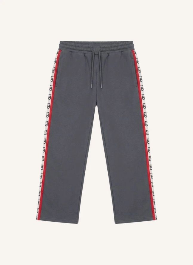 Jogger Large Coton Bio | Gris anthracite