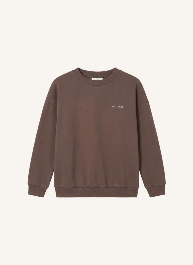 Sweat Same Kid Coton Bio | Gris