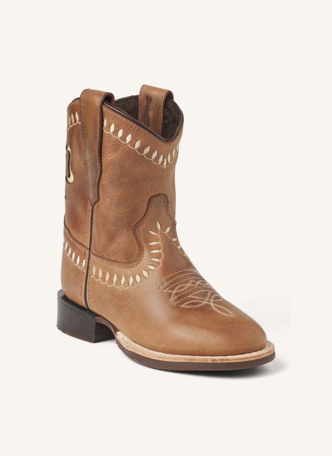 Bottes Basses Nœuds | Cognac